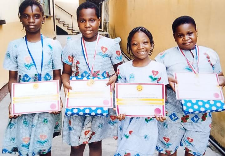 Spelling Bee Competition Winners